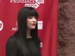 Audrey Napoleon at the 'The Necessary Death Of Cha Stock Footage