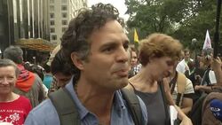 Thousands of people from across the nation gathered in New York City to participate in what's billed as the largest march ever on global warming. (Sept. 21) News Clip