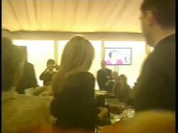 CLEAN: Princess Letizia attends the act of the DownÂ«s syndrome fundation Stock Footage