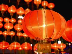 Chinese Lantern Stock Footage