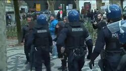 Protests as leaders meet for military summit News Clip