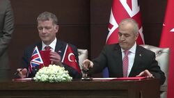 CLEAN : Britain's May eyes Turkey trade boost as Brexit looms News Clip