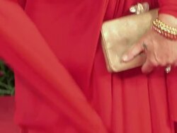 Helen Mirren and Taylor Hackford at the The Tempest Premiere/Closing Night Red Carpet: 67th Venice Film Festival at Venice . (Footage by WireImage Video/GettyImages) Stock Footage