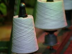 Textile Industry Stock Footage