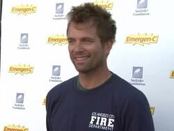 Matthew McConaughey at MaliBLUE Festival, Sponsored by Emergen-C and Surfrider Stock Footage