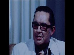 SYND 22 8 76 INTERVIEW WITH THE NAMIBIAN LEADER DOCTOR AFRUCA News Clip