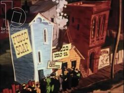 Going Places (1948) part 2 - business growth, competition, commerce, investement Stock Footage