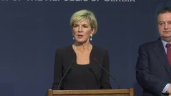 Australian FM Bishop visits Serbia News Clip