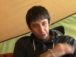 INTERVIEW: Example on how busy he is at the moment  Stock Footage