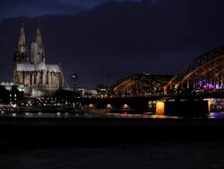 (Realtime) Cologne Cathedral Stock Footage