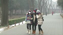 CLEAN : STOCKSHOTS China smog almost 50 times WHO recommendations News Clip