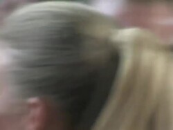 Rachel Nichols Greets Fans at Conan The Barbarian Premiere in Los Angeles 08/11/2011 (Footage by WireImage Video/Getty Images Entertainment Video) Stock Footage