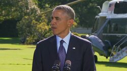 President Barack Obama says the participation of five Arab nations in airstrikes against militants in Syria 'makes it clear to the world this is not America's fight alone.' (Sept. 23) News Clip