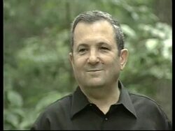 Former Israeli PM Ehud Barak and Ami Ayalon in Labor party leadership run-off News Clip