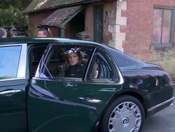 Sarah, Duchess of York at Peaches Geldof Funeral at St Mary Magdalene & St Lawrence Church on April 21, 2014 in Faversham, England. Stock Footage