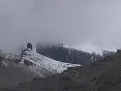 Time Lapse Block Shot Mount Kailash Lhasa Tibet China Stock Footage