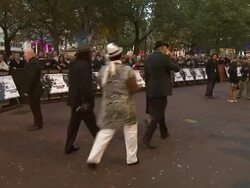 Dead Man Running Premiere Stock Footage