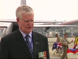 Discovered remains of Australian Lance Corporal to be flown home News Clip