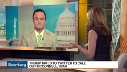 Trump Takes to Twitter Against McConnell, Ryan News Clip