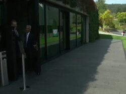 Sunil Galati walking near FIFA headquarters News Clip