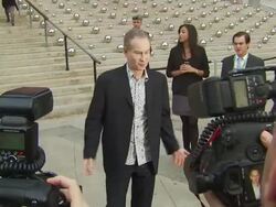 John McEnroe at the 9th Annual Tribeca Film Festival - Vanity Fair Party at New York NY. (Footage by WireImage Video/GettyImages) Stock Footage
