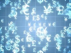 money international business Stock Footage