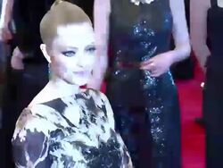 Amanda Seyfried at "PUNK: Chaos To Couture" Costume Institute Gala Stock Footage