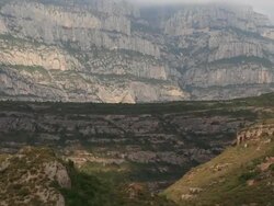 Montserrat time lapse video Stock Footage