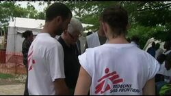 UN envoy Clinton meets MSF team, cholera patients News Clip
