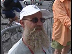 Fans gather to cheer Armstrong making history News Clip