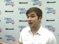 INTERVIEW: Nathan Kress on what brings him out at Children Mending Hearts 4th Annual Spring Benefit on 4/22/12 in Pacific Palisades, CA. Stock Footage