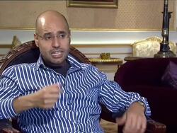 Saif Gaddafi Interview With Sky News - Part 7 News Clip