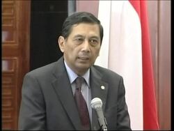 Wolfowitz meets defence minister, comments at presser News Clip