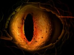 monster eye fantasy concept Stock Footage