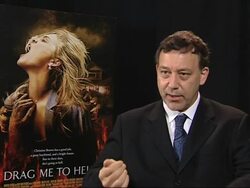 Cannes Film Festival 2009: Drag Me To Hell Interviews Stock Footage