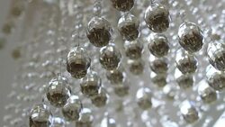 Chandelier crystals Stock Footage