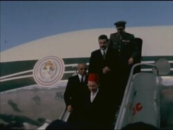 SYND STORIES 20-12-69 ARAB LEADERS ARRIVING IN RABAT FOR A SUMMIT MEETING News Clip