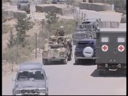 British troops leave bases News Clip