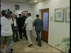 Initiative for voluntary evacuation of settlers in WBank, file News Clip