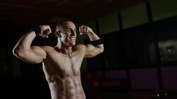 Strong man Stock Footage