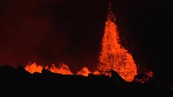 Toxic Cloud From HI Volcano Lava Seen Over Ocean Instructional Video