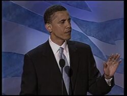 Barack Obama Keynote Speech at Democratic National Convention, Part 3 News Clip
