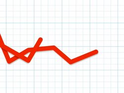 Competitive Red Graphs Stock Footage