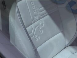 2011 Volkswagen Golf blue-e-motion montage Stock Footage