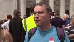 Jeremy Corbyn addresses rally in Southampton News Clip