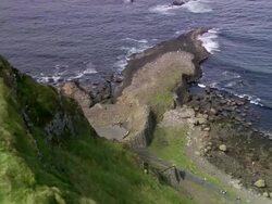 Giant's Causeway Stock Footage