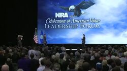 CLEAN: Gun enthusiasts gather en masse for annual NRA meeting News Clip