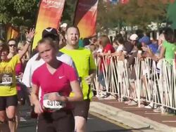 Bank of America Chicago Marathon, October 9, 2011 Stock Footage