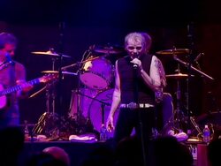 Billy Bob Thornton In Concert Stock Footage