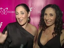 SELF Magazine & Jennifer Aniston Celebrate Mandy Ingber's Yogalosophy DVD Stock Footage